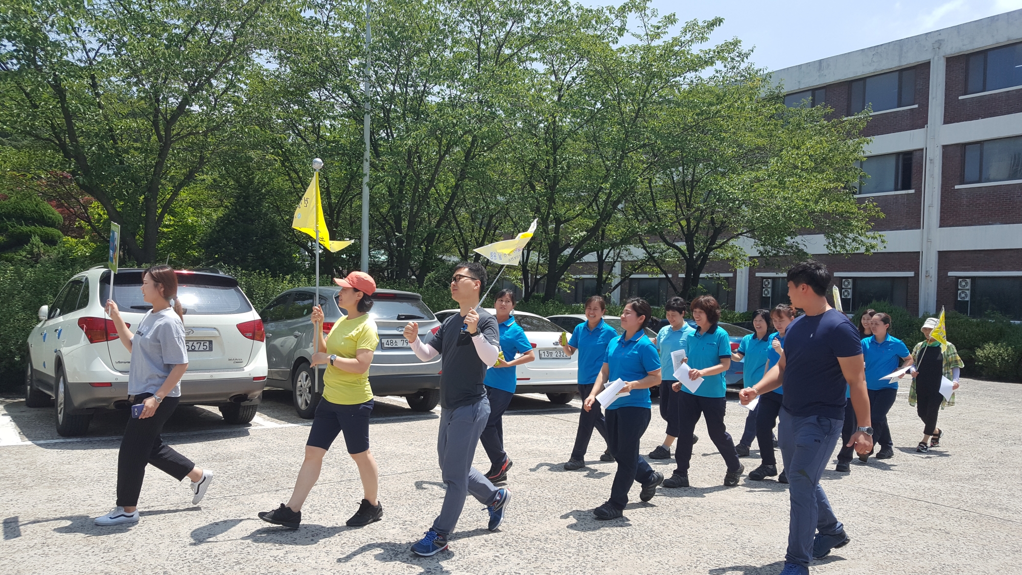 (19일) 서천군보건소 점심시간활용 서천산업 직원들과 짬내어 걷다 (2)