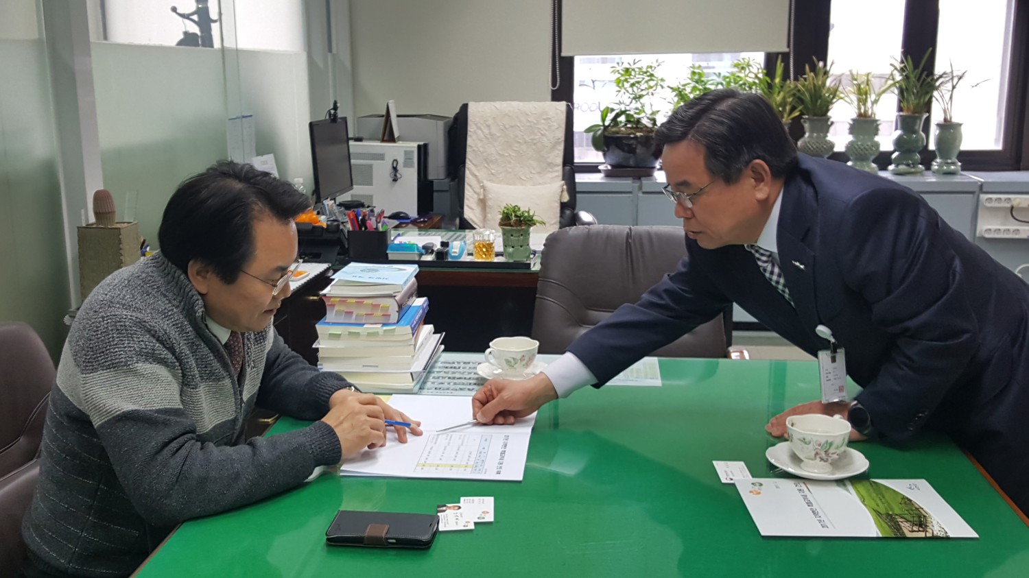 (9일)노박래 서천군수, 행정자치부 방문 특교세 지원건의(이상길 지방재정정책관에게 특별교부세 지원 건의)