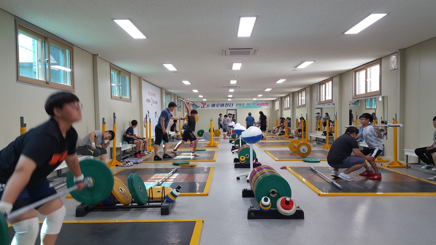 (3일)서천군 제3회 한국중고역도 선수권대회 개최 (전지훈련 ) (2)