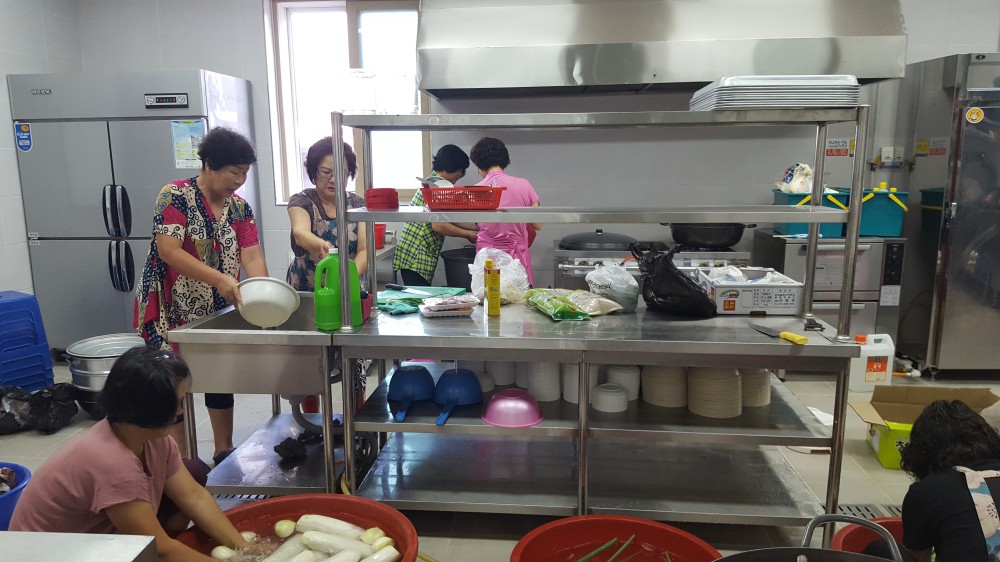 (25일)기산면 사랑의 반찬 배달