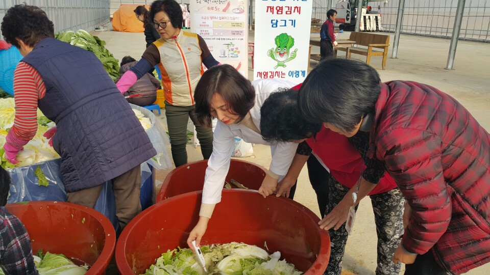 (28일)서천군보건소 김장철 저염김치담그기 운동 (4)