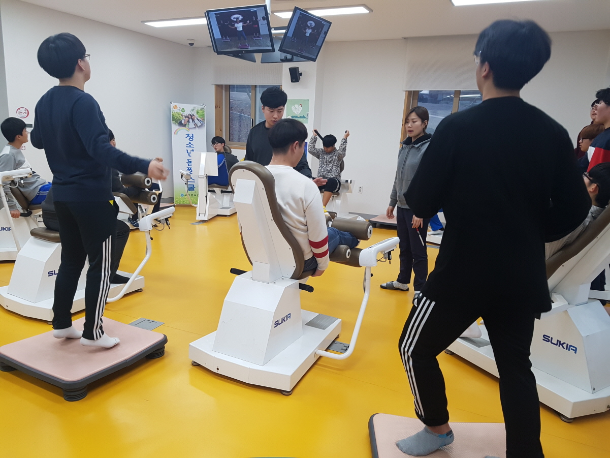 사진(26일) 서천군보건소, 청소년 비만관리 몸짱스쿨 운영 (지난해 운영 모습)