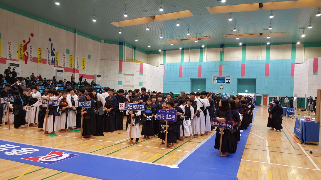 사진(28일) 충남회장기 검도대회, 오는 30일 서천국민체육센터에서 개최(지난해 대회 모습 1)