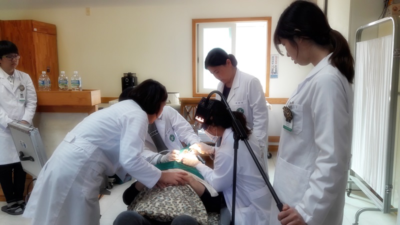 (21일) 서천군 보건소, 장애인 복지시설 구강 관리 서비스 실시