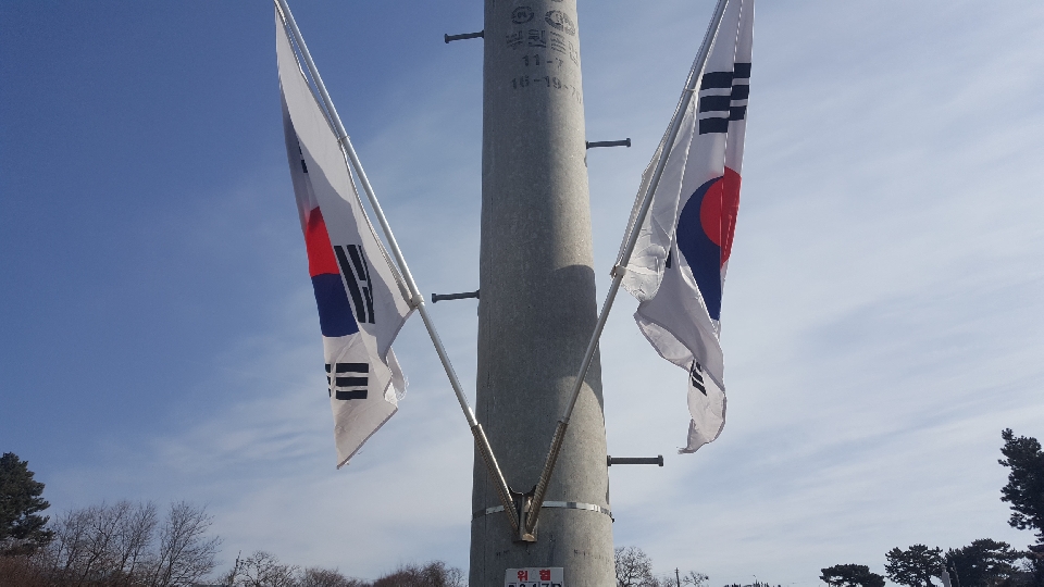 (28일) 서천군, 3·1절 기념 나라사랑 태극기 달기 운동 전개
