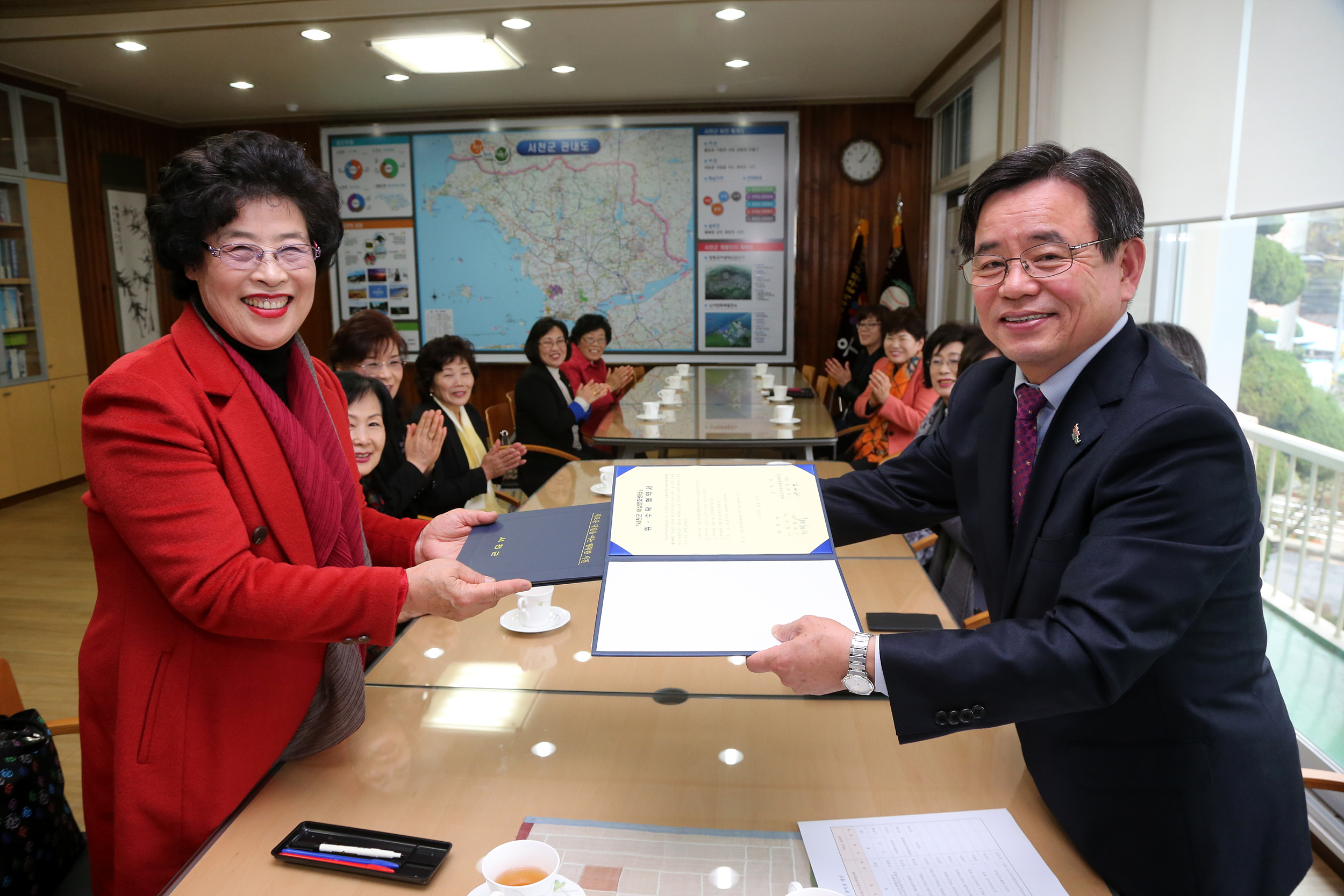 서천군, 여성문화센터 민간위탁 협약체결
