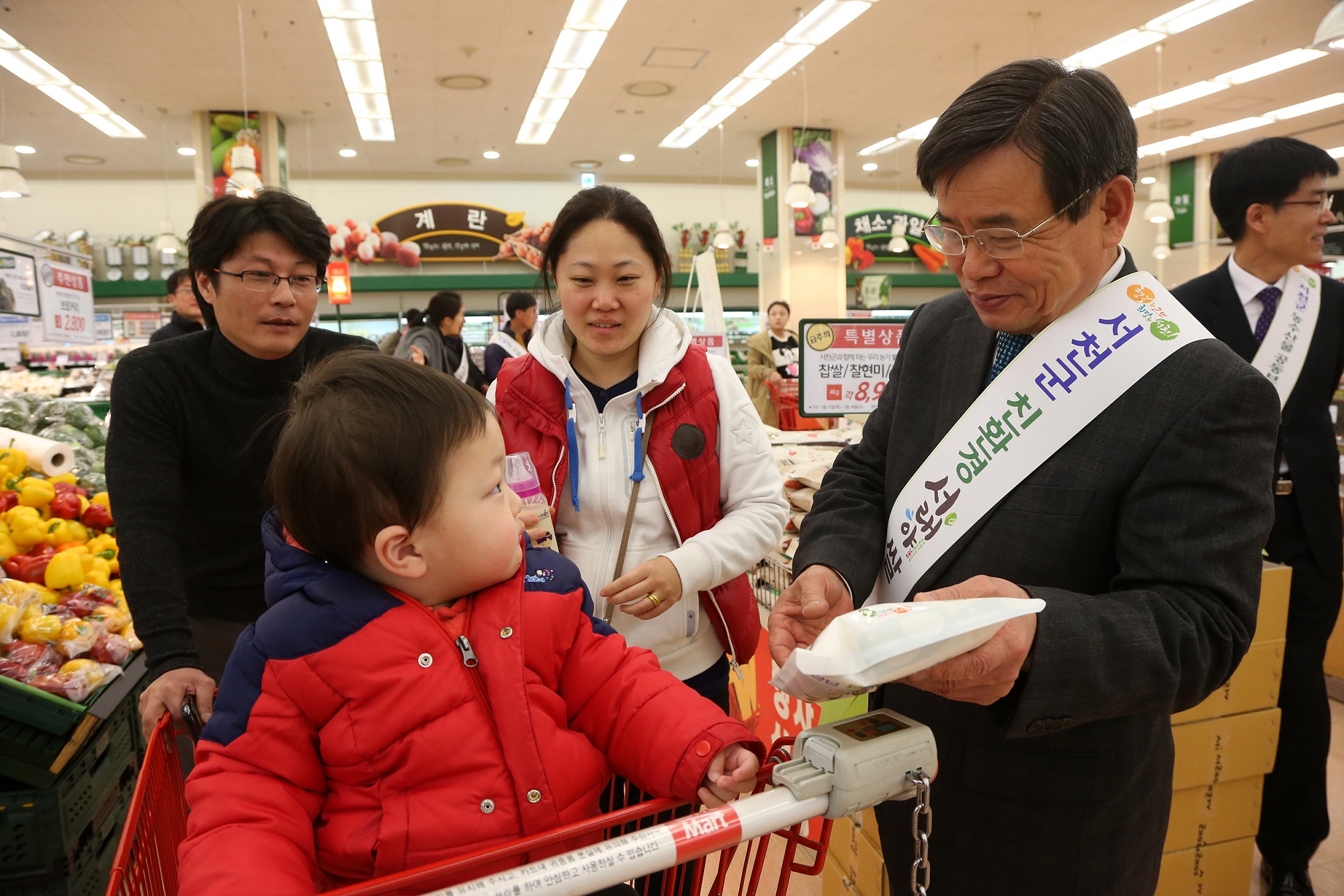 서천군, 곡물대전 전국매장 휩쓸다