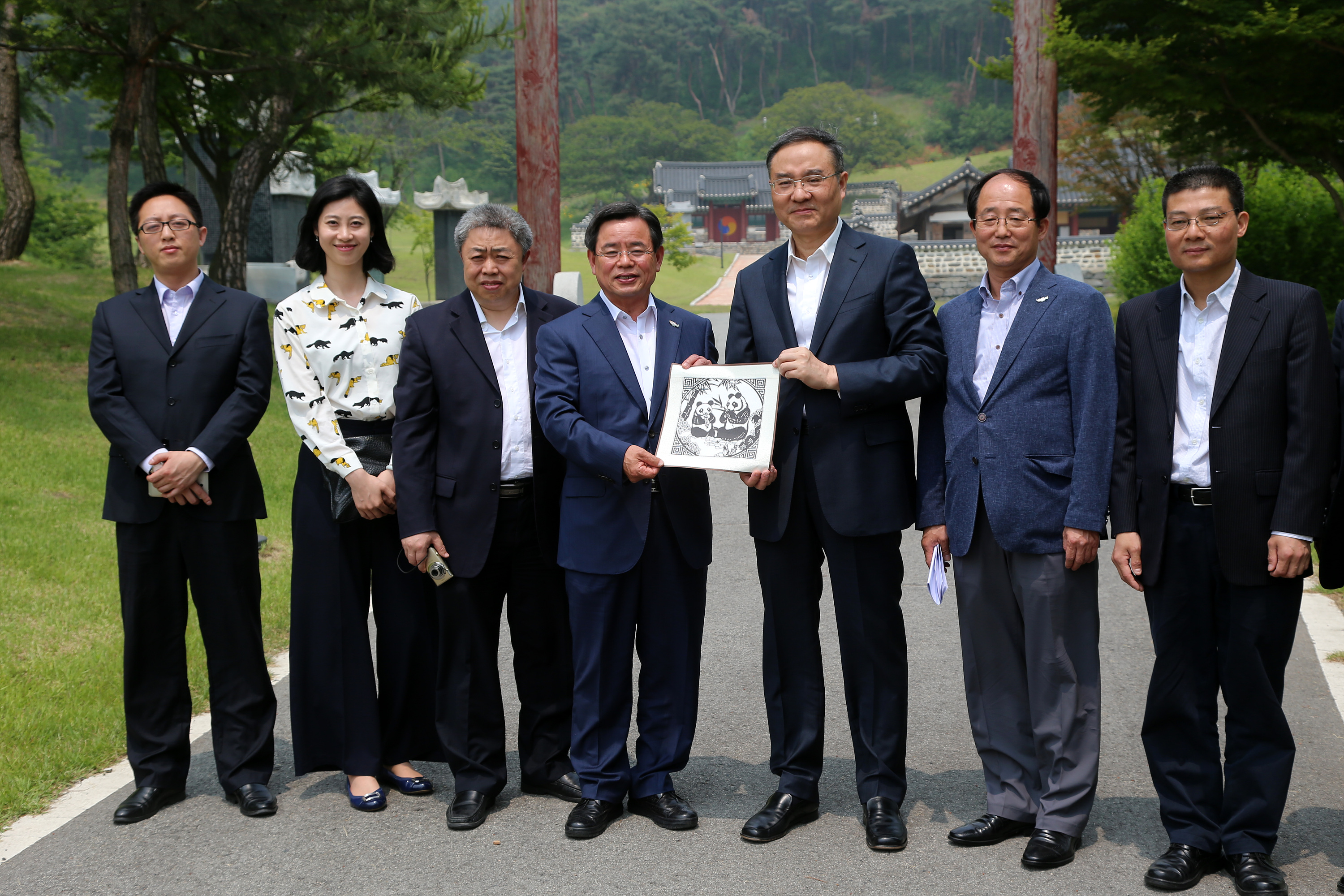 중국, 한산모시에 반하다!