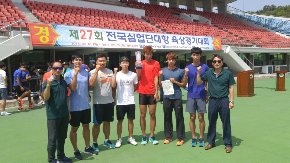 서천군청 육상팀 전국 종합 2위 입상 쾌거!