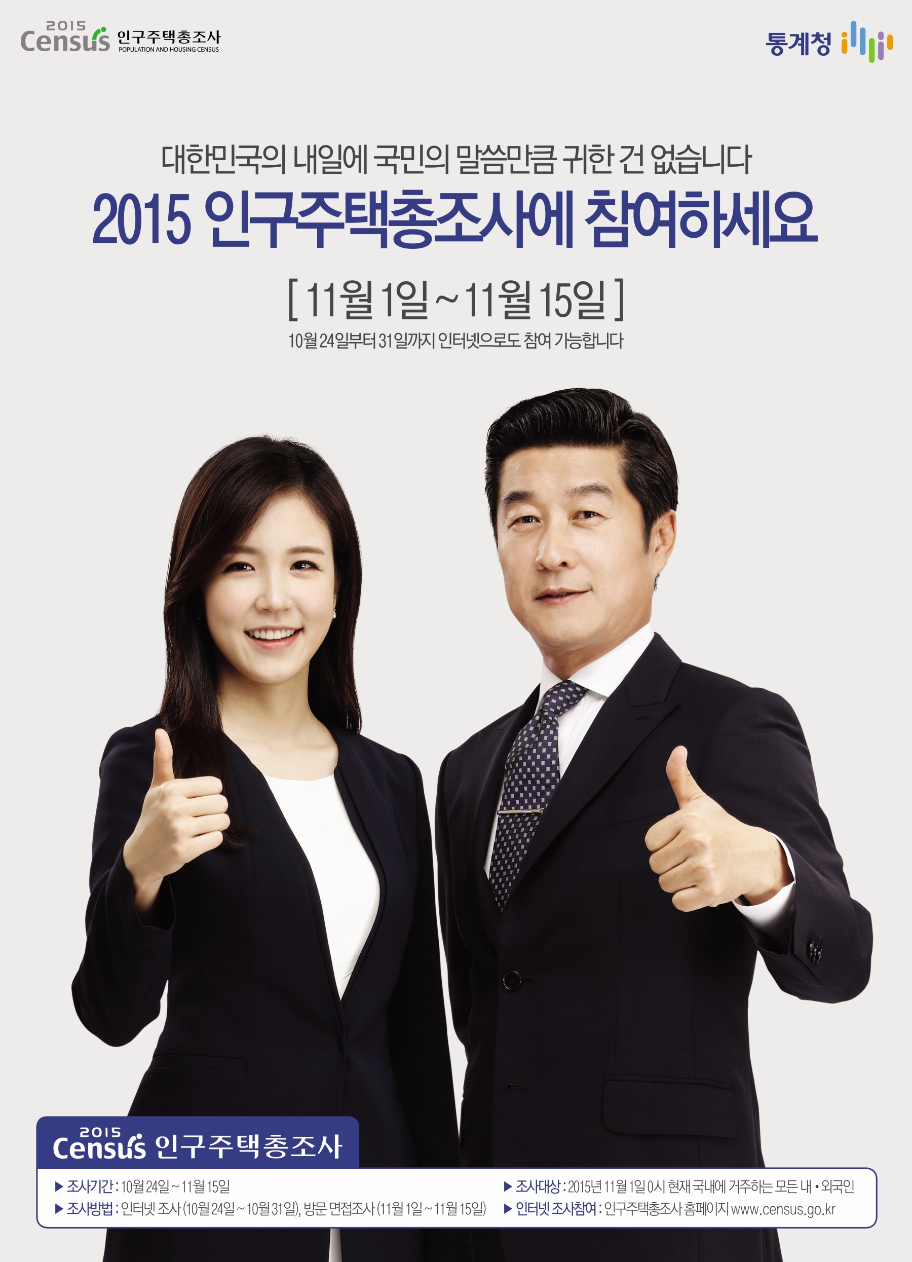 서천군, 2015년 인구주택 총조사 실시