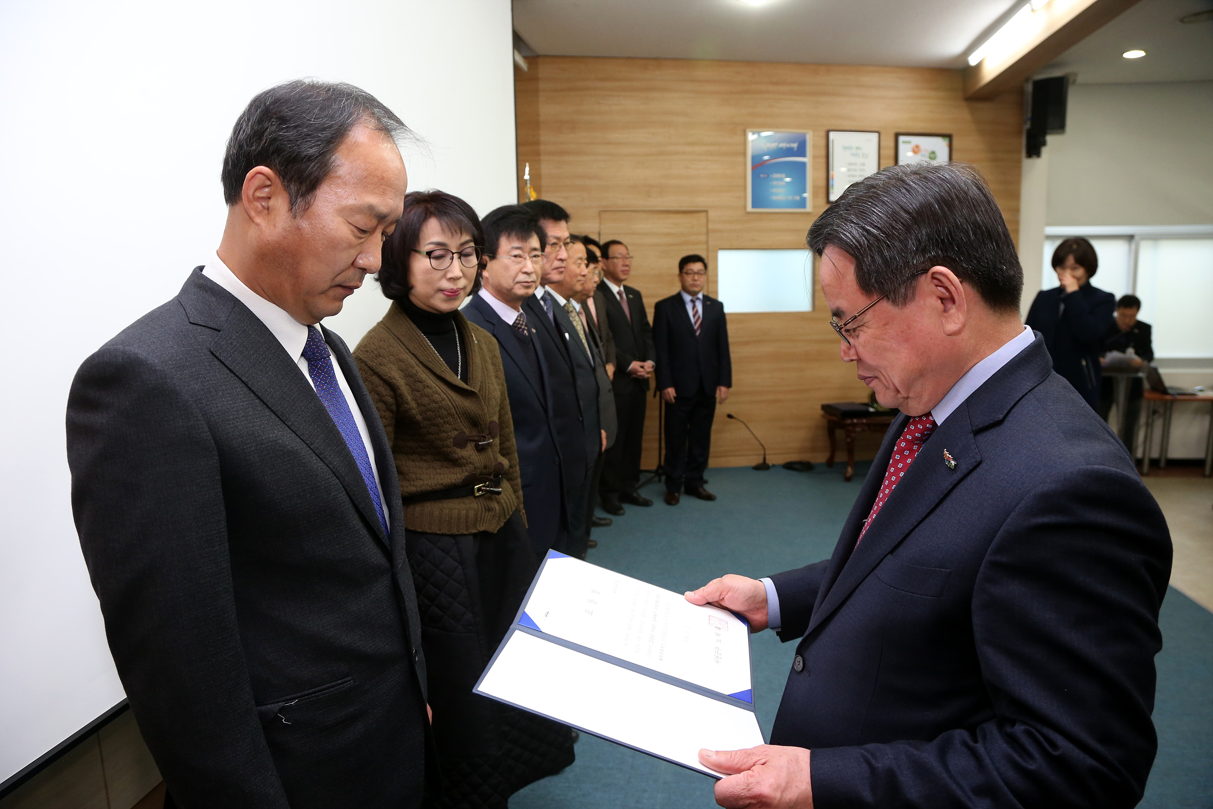 2015년 서천군 성과 평가 우수 부서 발표