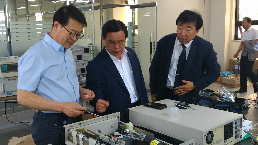 노박래 서천군수, 유망기업 투자유치 활동 박차