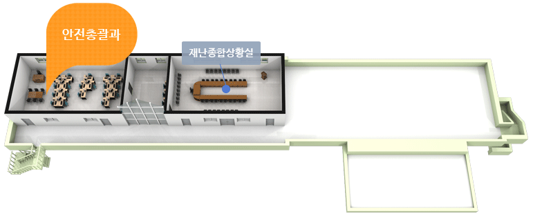 안전총괄과 부서 위치안내