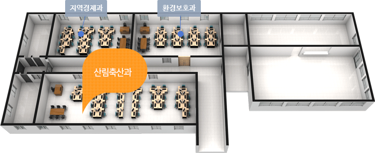 농림과 부서 위치안내로 자세한 내용은 하단을 참고해주세요